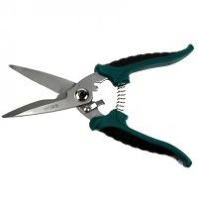 7" MULTIFUNCTION KITCHEN SCISSORS; HOUSEHOLDING SISSORS;SCISSORS WITH RUBBER HANDLE,SHEARS