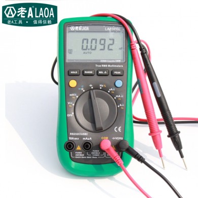 Automatic range multifunction electronic electrician dedicated digital multimeter  LA814102